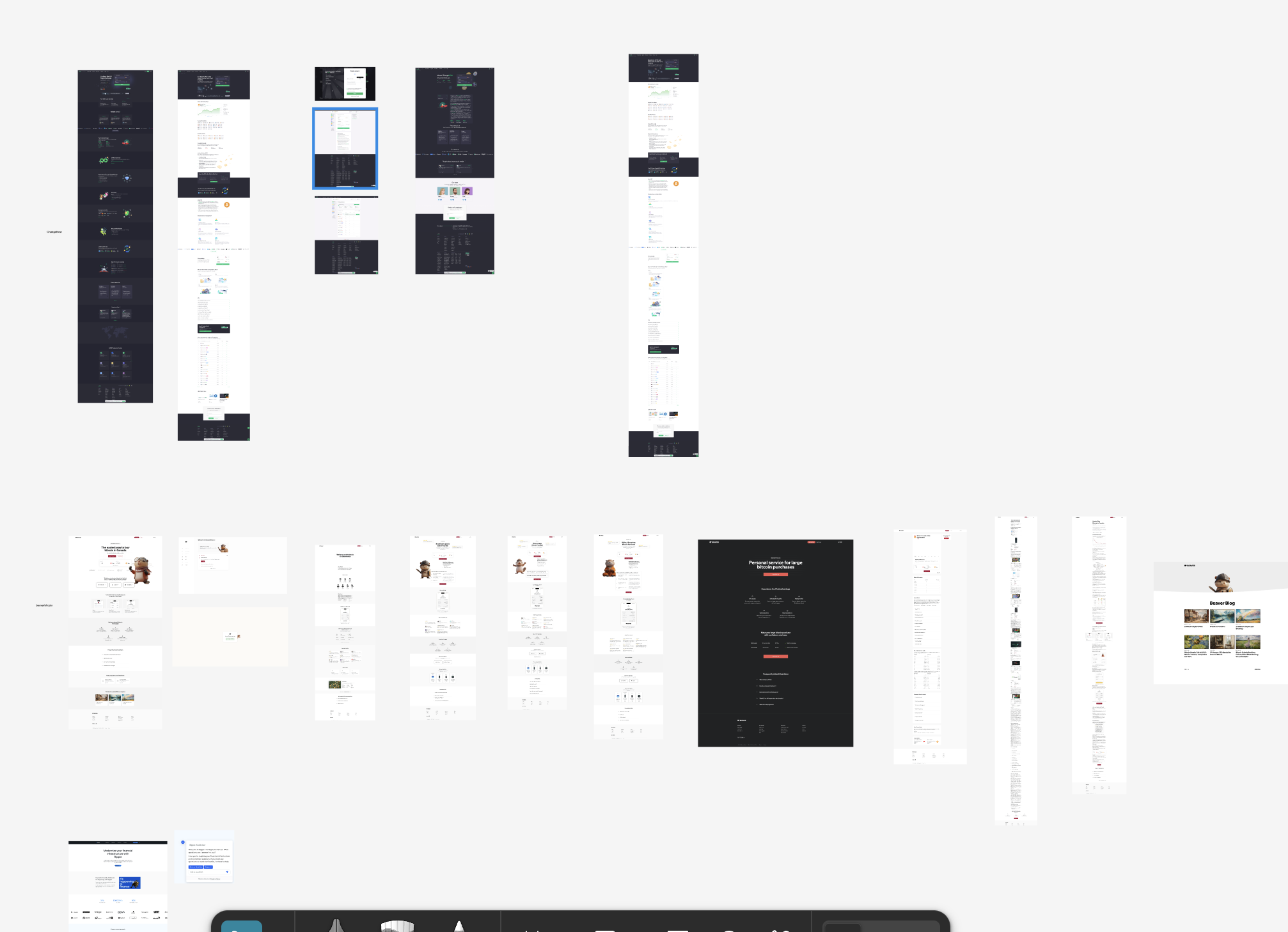 Figma competitive research - flow documentation